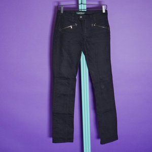 Black Lauren Ralph Lauren Pants with zippers